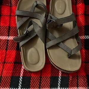 Brown Strappy Sandals